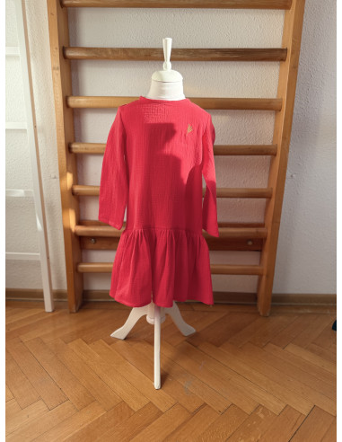 Rochiță muselină roșie