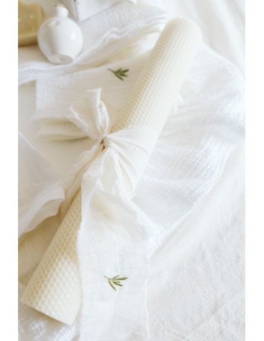 lumânare trusou botez complet băiat