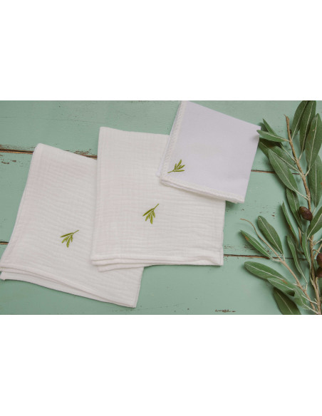 Set Pentru ten - Muselină și Bumbac