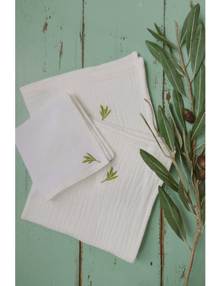 Set Pentru ten - Muselină și Bumbac