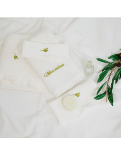 Trusou pentru botez din muselină și in  – Anastasia 2