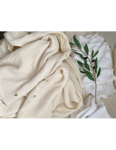 Pătură groasă bebeluși din muselină