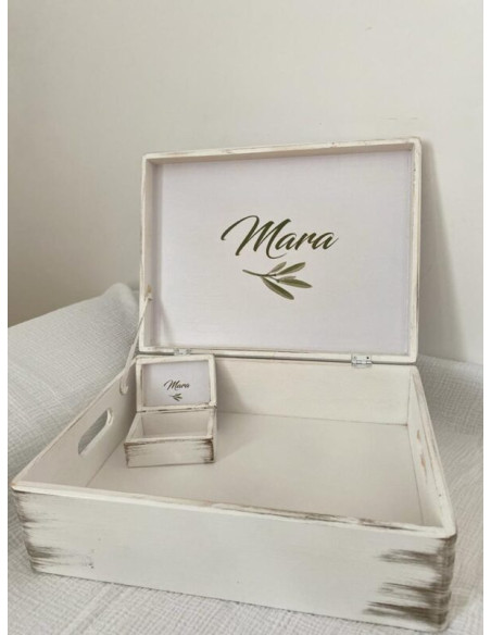 Cutie lemn personalizată