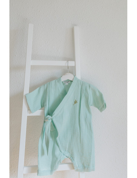 copy of Kimono pentru copii din bumbac albastru – A.TOM mic