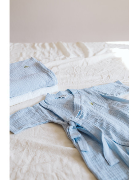 kimono  salopetă muselină