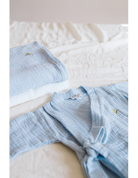 kimono  salopetă muselină