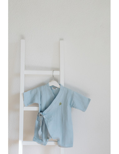 kimono  salopetă muselină