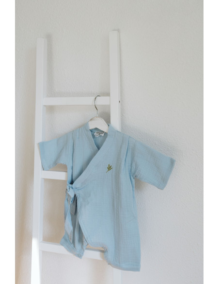 kimono  salopetă muselină